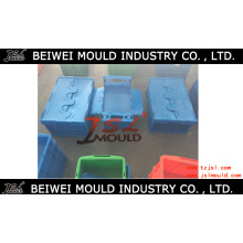 Almacenamiento Heavy Duty Attached Top contenedor plástico molde